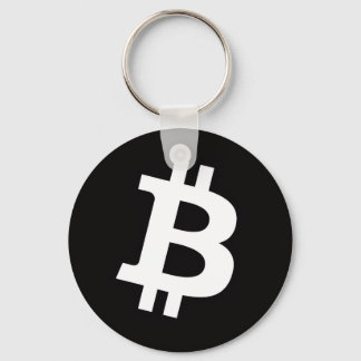 Minimalistisk Bitcoin-nyckelring Nyckelring