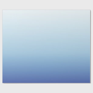 Minimalistisk Blå Gradient Bakgrund Presentpapper