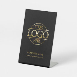 Minimalistisk Black Corporate Business Logotyp