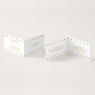 Minimalistisk blåfärgtonsbakgrund för Silver rand Visitkort