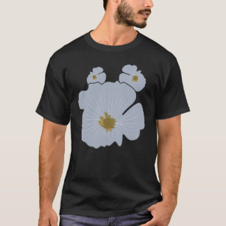 Minimalistisk blommigt art T Shirt