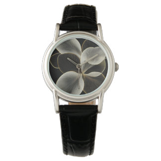 Minimalistisk Blommigt Watch Armbandsur