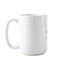 Minimalistisk blomster ram - Elegant botanisk kopp