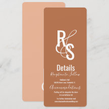 Minimalistisk Bohemisk Mörk Terrakotta Bröllop