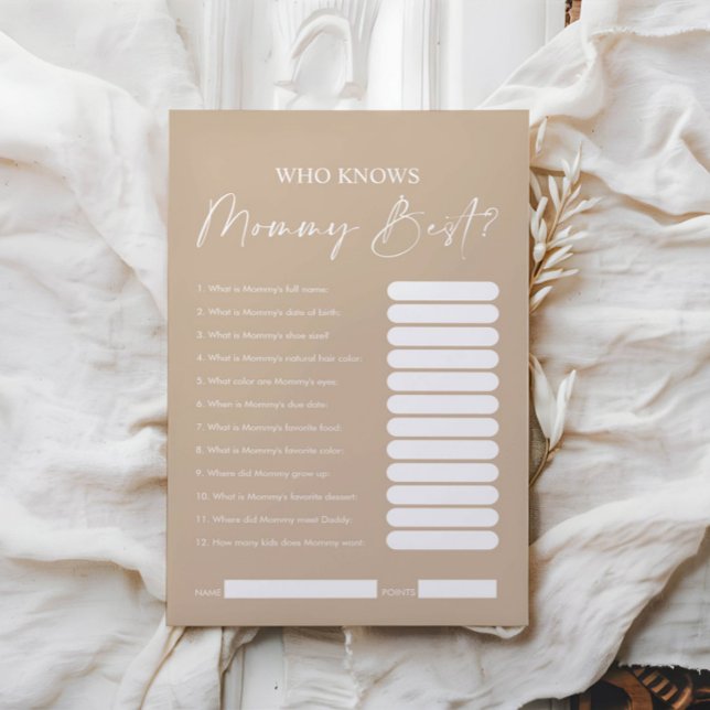 Minimalistisk Boho som känner till bästa spelkort  (Skapare uppladdad)