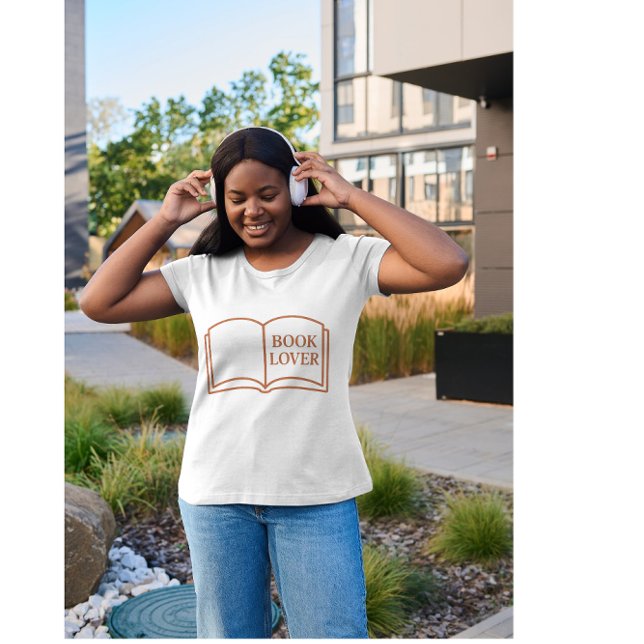 Minimalistisk bokälskardesign | Mysig läsmiljö T Shirt (Skapare uppladdad)