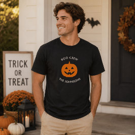 Minimalistisk Boo-gäng – Personlig Halloween T Shirt