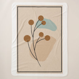 Minimalistisk Botanisk Abstrakt Natur Estetik