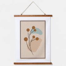 Minimalistisk Botanisk Abstrakt Natur Estetik