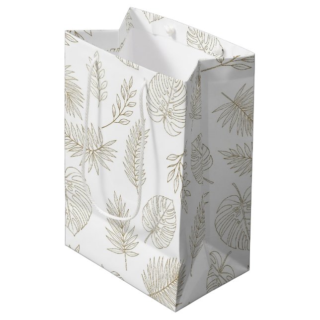 Minimalistisk botanisk linjekonst mönster (6) (Framsidan Vinklad)