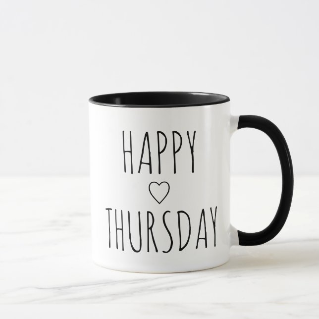 Minimalistisk Bra Energi Tacksamhet Positiv Gåva  Mugg (Höger)