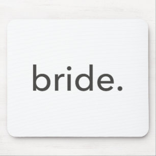 Minimalistisk Bride. Minimal Musmatta