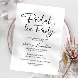 Minimalistisk Bröllopsteinvitation Inbjudningar
