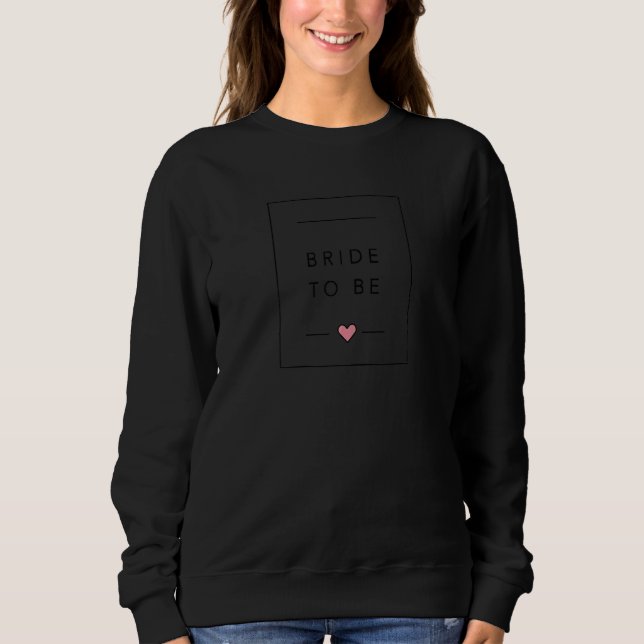 Minimalistisk Brud Att Bli Möhippa T Shirt (Framsida)