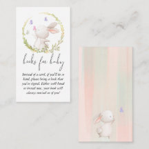Minimalistisk Bunny och Butterflies Bokar för Baby