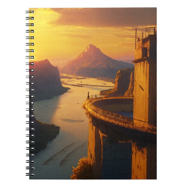 Minimalistisk Butterfly Silhouette Anteckningsbok (Framsidan)