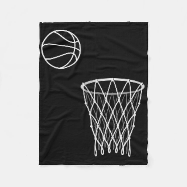 Minimalistisk bysketbyll för flickpojkar M Fleecefilt (Framsidan)