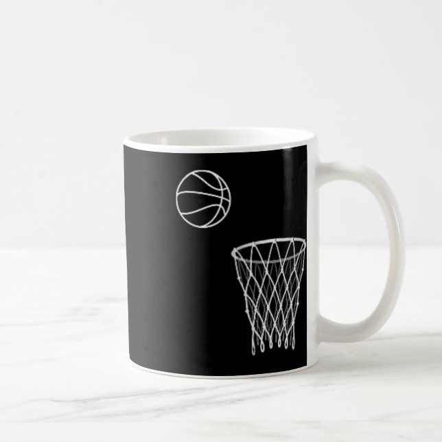 Minimalistisk bysketbyll för flickpojkar M Kaffemugg (Höger)