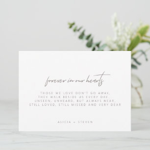 Minimalistisk Calligraphy Forever i vårt hörseltec