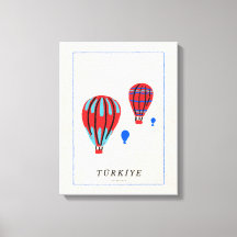 Minimalistisk Cappadocia-affisch - Türkiye-souveni