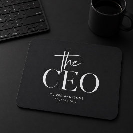 Minimalistisk CEO-musmatta | Personlig Musmatta