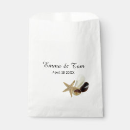 Minimalistisk Chic av kustnära Seashell Bouquet