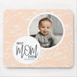 Minimalistisk Chic Bästa Mamma någonsin-foto för R Musmatta