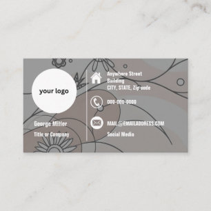 Minimalistisk Chic Boho Abstrakt Vibes Visitkort