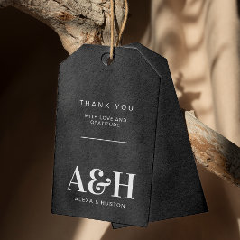 Minimalistisk Chic för enkel Elegant i Bröllop Mon Presentetikett