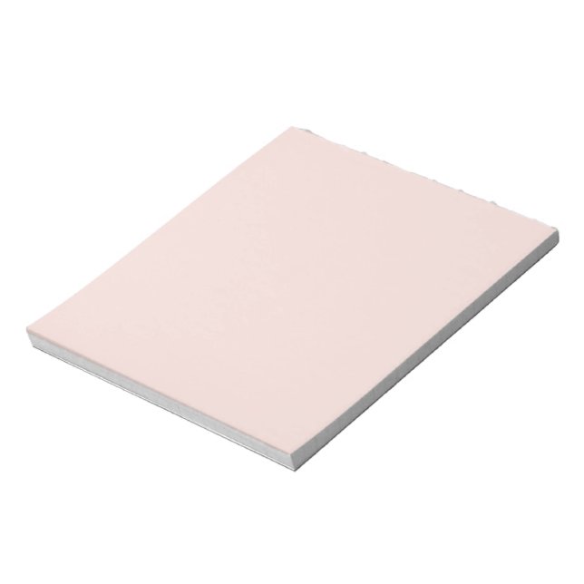 Minimalistisk chic för  rosa med fast elegant anteckningsblock (Roterad)