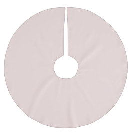 Minimalistisk chic för  rosa med fast elegant julgransmatta borstad polyester