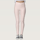 Minimalistisk chic för rosa med fast elegant leggings<br><div class="desc">Minimalistisk rosa solid vanlig elegant modern chic gigablar</div>