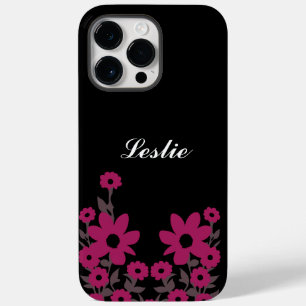 Minimalistisk chic för svartvit och Rosa Personlig