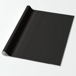 Minimalistisk Chic i Elegant Solid Metall Black Pl Presentpapper