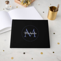 Minimalistisk cirkel modernt monogram initialt nam