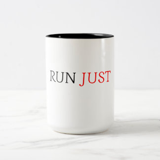 Minimalistisk citat-kaffemugg Två-Tonad mugg