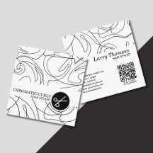 Minimalistisk Classy Black White Abstrakt Mönster