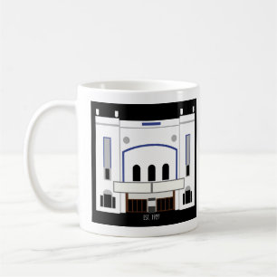 Minimalistisk Columbia-teaterkaffe Mugg
