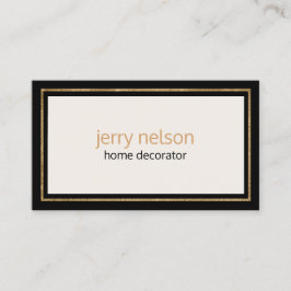 Minimalistisk Contemporary för lyxfrågor Visitkort