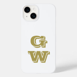 Minimalistisk Coola av Monogram White Retro Guld I