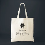 Minimalistisk Coquette-båge Script Brudtärna Tygkasse<br><div class="desc">Den minimalistiska Coquette-båge Script Brudtärna-totebagen är en stilfull och sentimental present. Designad med en elegant båge och raffinerad script,  är den perfekt för att bära med sig bröllopdags-essentials och fira denna älskade roll.</div>