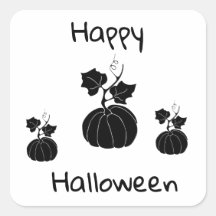 Minimalistisk Cute Happy halloween