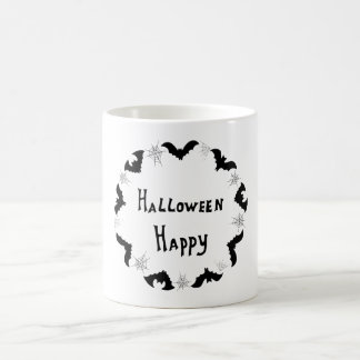Minimalistisk Cute Happy halloween-kaffe Mugg