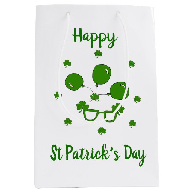 Minimalistisk Cute Lycklig St patrick's day (Framsidan)