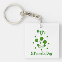 Minimalistisk Cute Lycklig St patrick's day