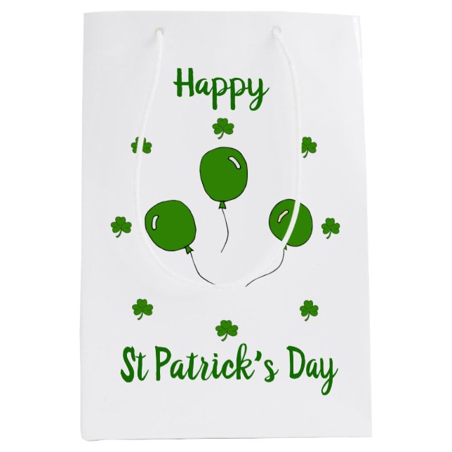 Minimalistisk Cute Lycklig St patrick's day (Framsidan)