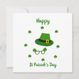 Minimalistisk Cute Lycklig St patrick's day