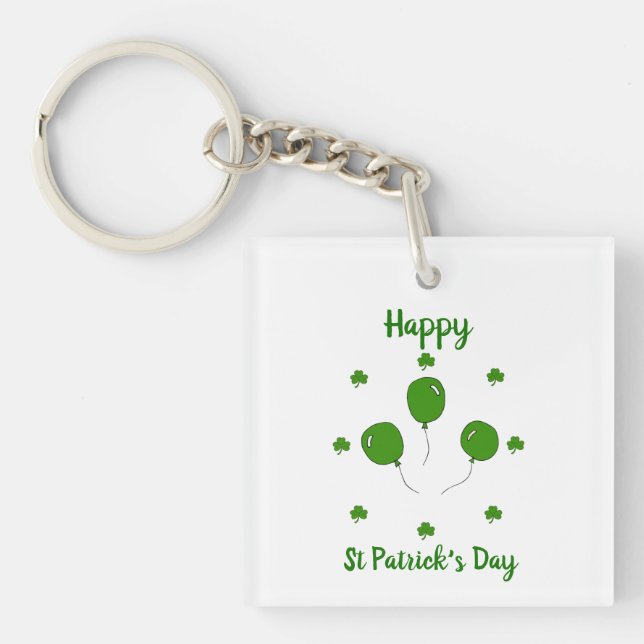 Minimalistisk Cute Lycklig St patrick's day (Framsidan)