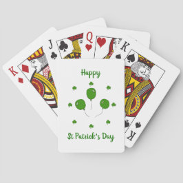 Minimalistisk Cute Lycklig St patrick's day Casinokort