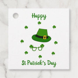 Minimalistisk Cute Lycklig St patrick's day Gåvor Etiketter